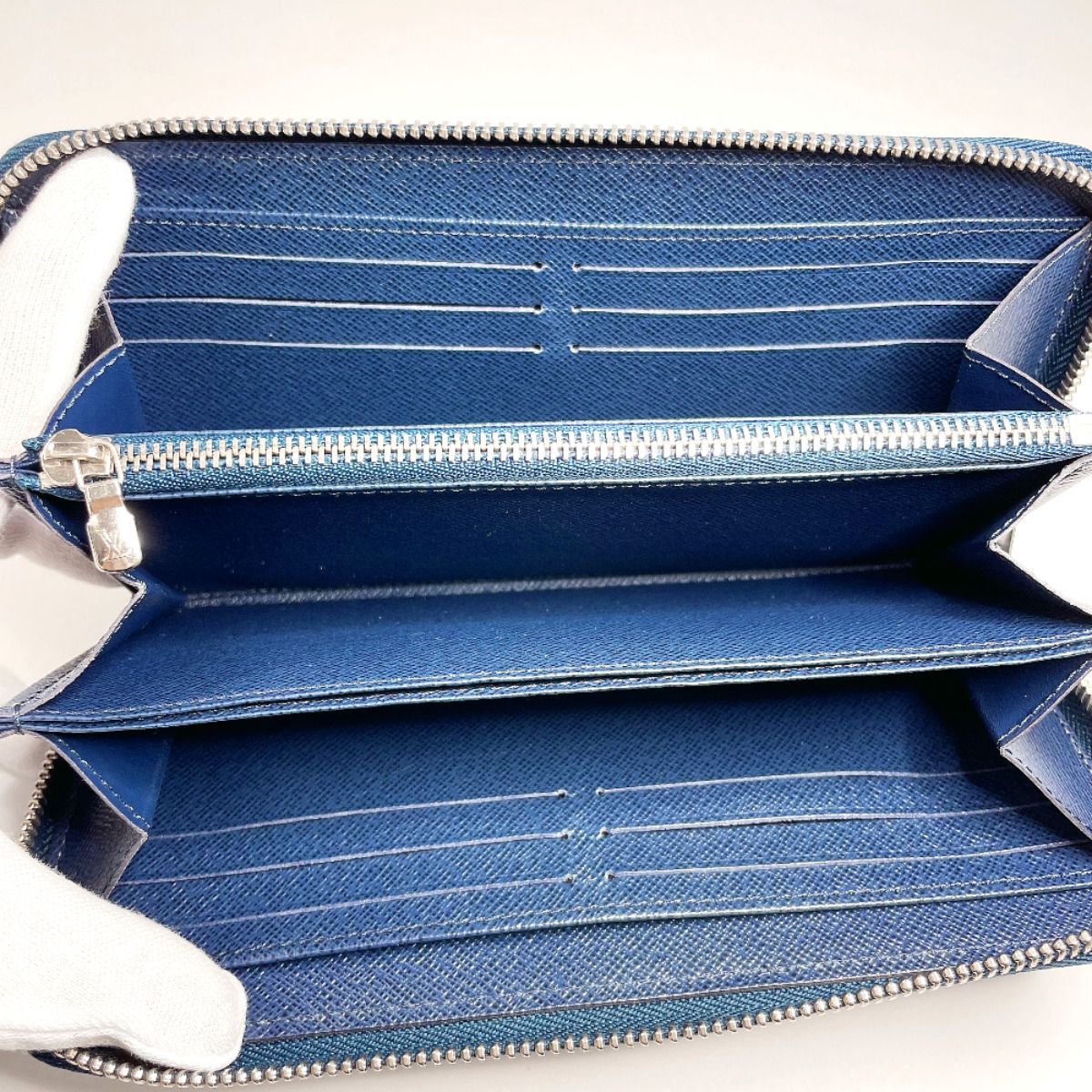 【美品】ルイヴィトン シャドウ ヴェルディカル ネイビー 長財布 メンズ 美品】ルイヴィトン シャドウ ヴェルディカル ネイビー 長財布 メンズ