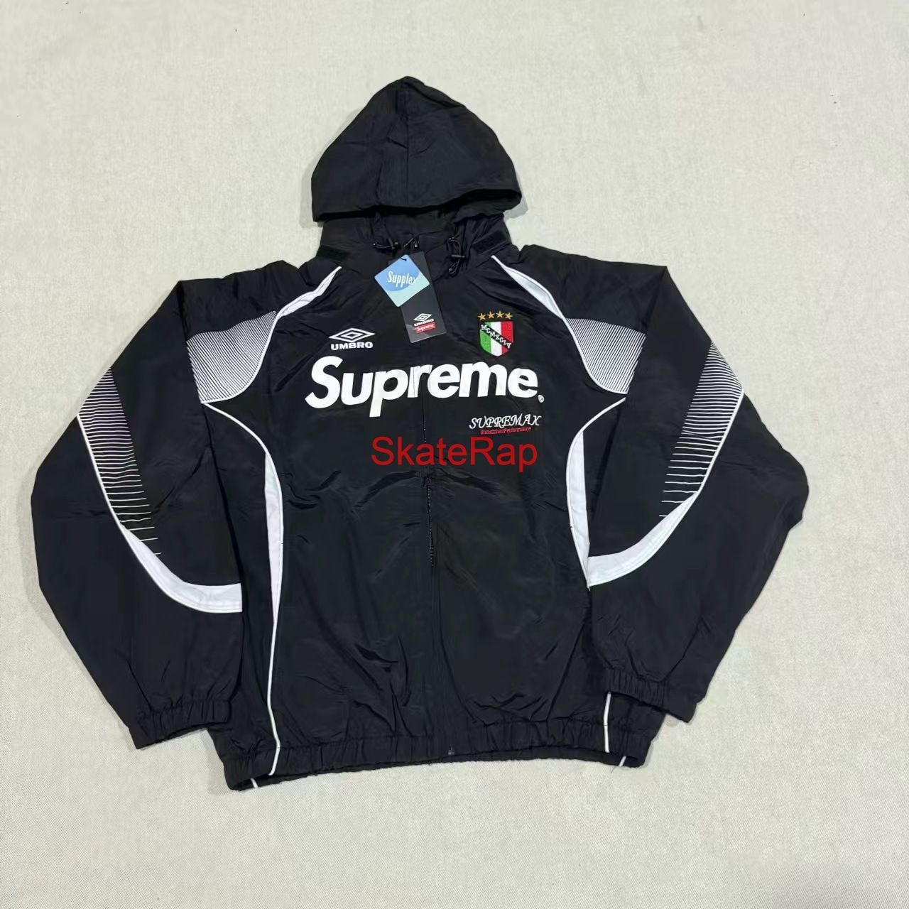 SUPREME × UMBRO NYLON 上下セットアップ ブラック Sサイズ