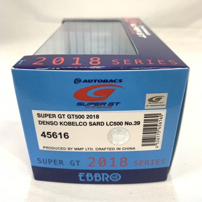 中古】エブロ 1/43 レクサス デンソー コベルコ サード LC500 No