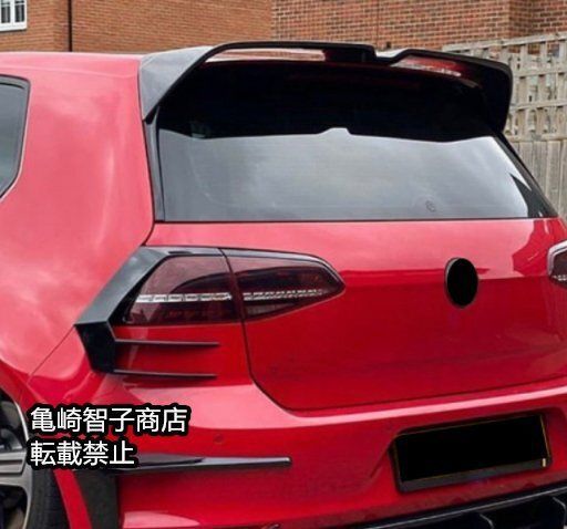 フォルクスワーゲン ゴルフ7 GTI R 2013-2019 リアウィング トップウィングカーボン