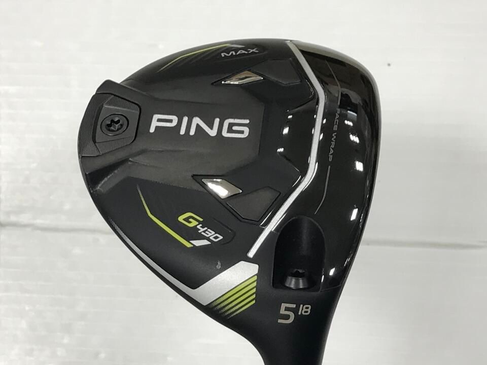 【即納】G430 MAX | 18 | S | TOUR 2.0 CHROME 65 | 中古 | フェアウェイウッド | ピン