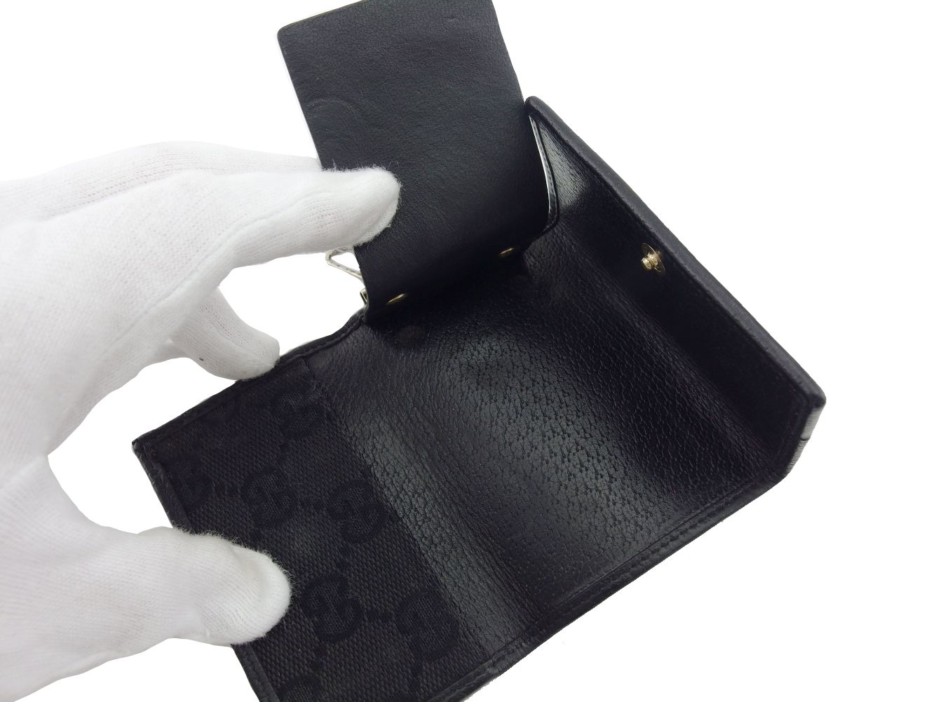 GG柄 ブラック×ゴールド