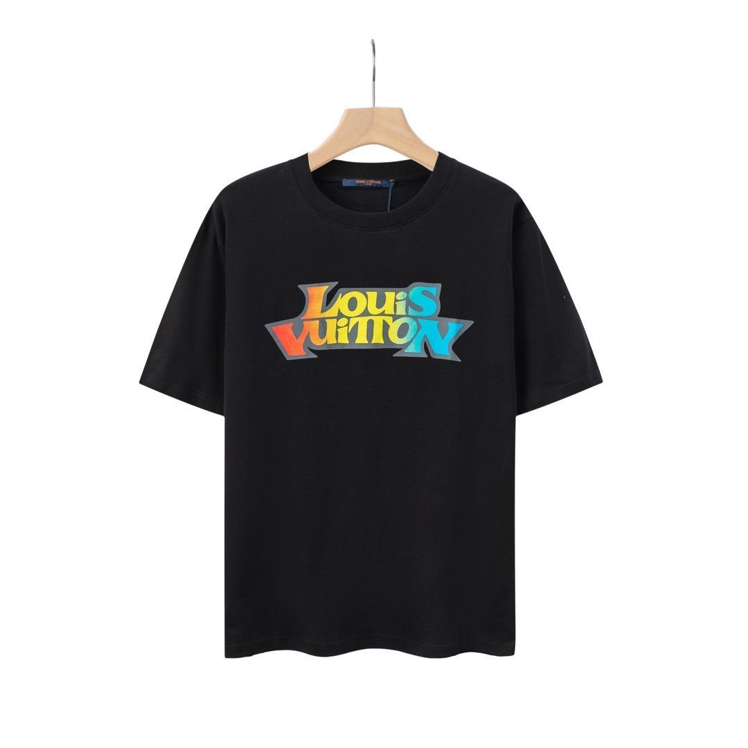 ★MEDM★ロゴ ユニセックス カラフル 半袖Tシャツ/送料込 本日限定特価】カラフルロゴプリント ユニセックス コットンT