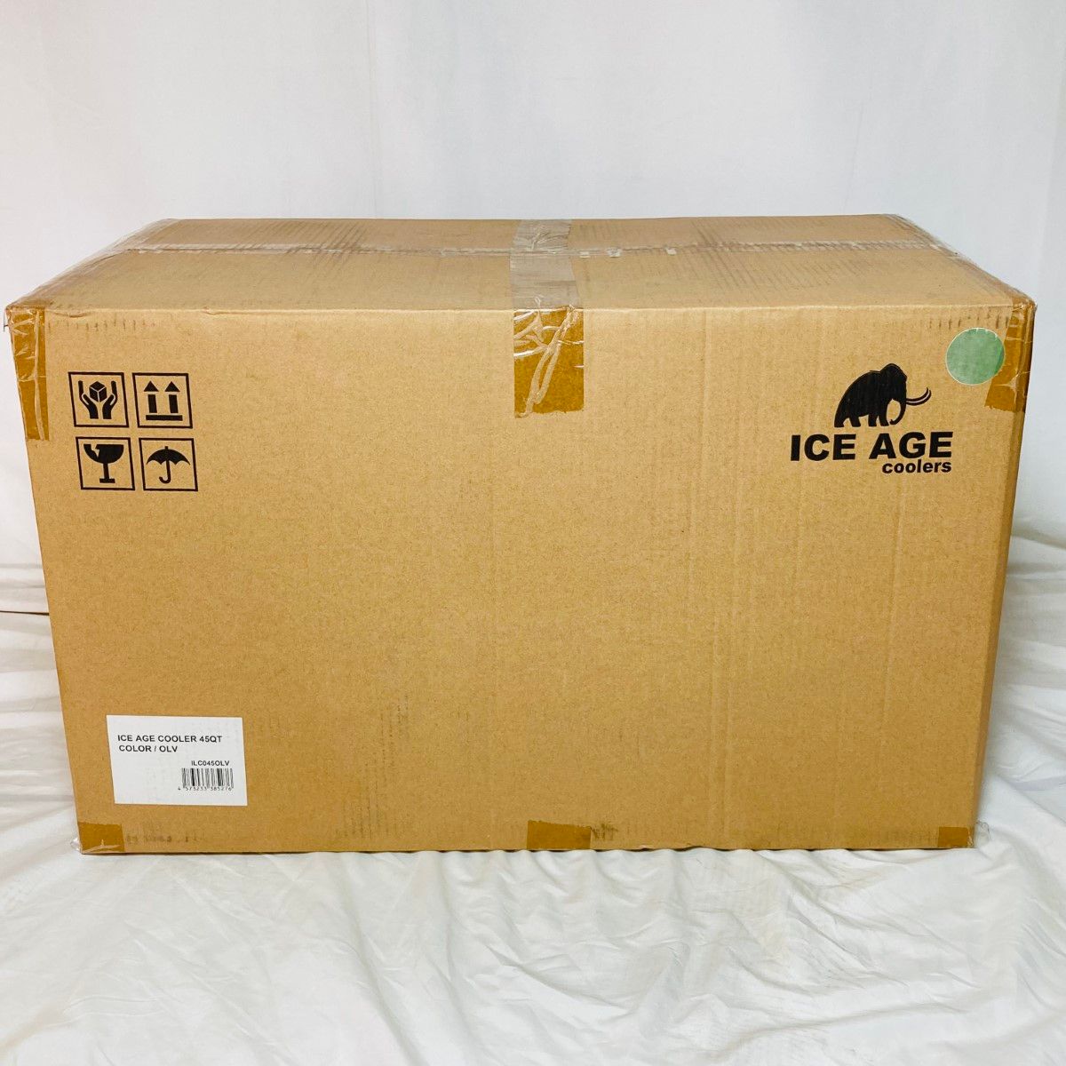 ◎◎ICE AGE cooler アイスエイジクーラー 45QT クーラーボックス 42.6L オリーブ ILC045OLV