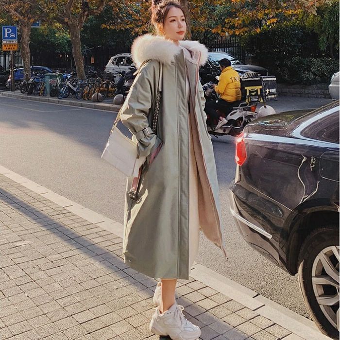 アウター コート ジャケット ファー トレンチ ステンカラー レディース  