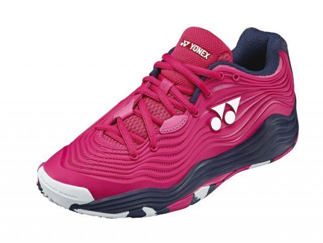 YONEX ヨネックス パワークッションフュージョンレブ5LGC ROP サイズ 24 SHTF5LGC 123 | スポーツブランド 球技 テニス シューズ 靴 レディース パワークッション 通気性 クッション性 ゴム底 ローズ