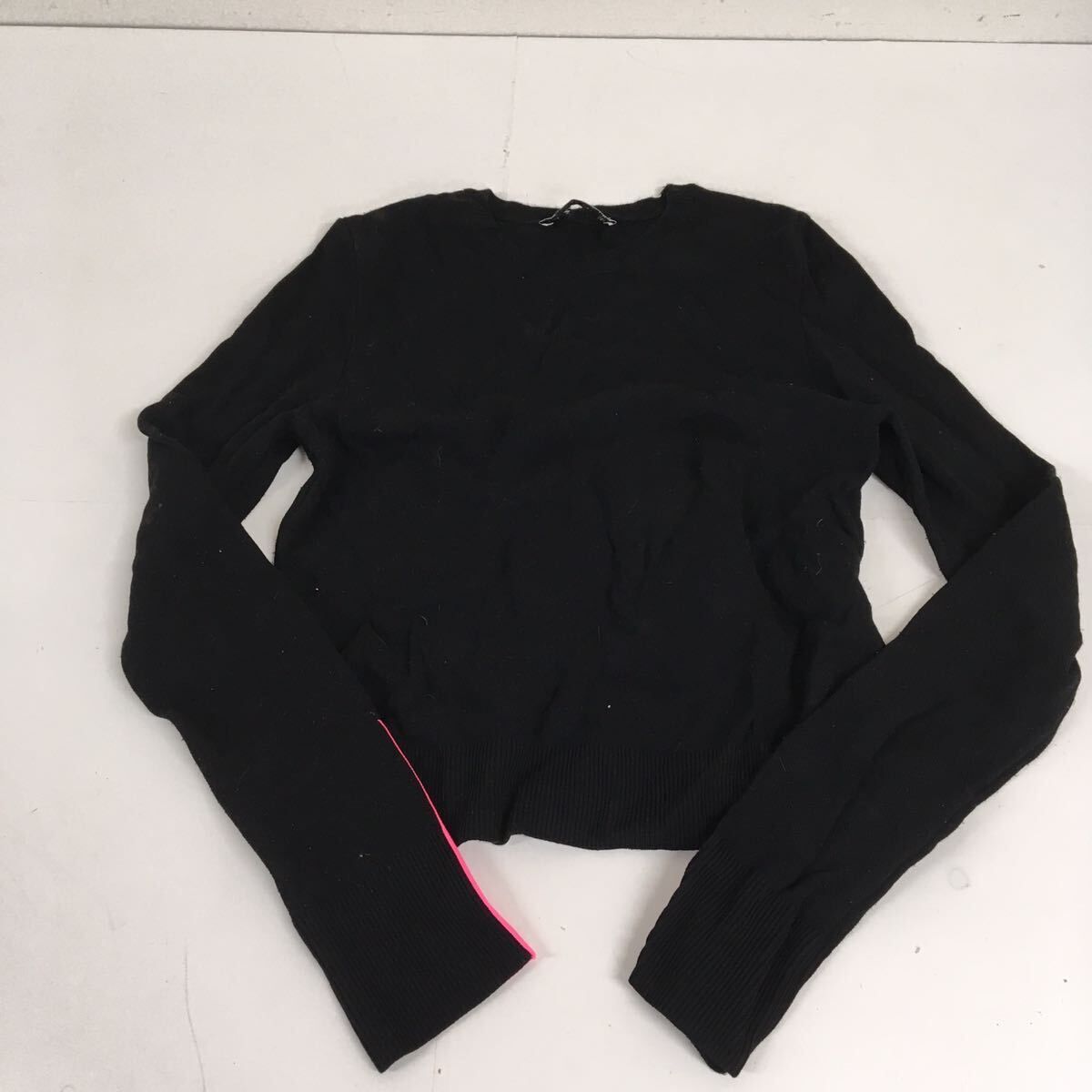 ZARA ブラック ニット スウェット ☆美品ZARA × ADERERROR コラボ