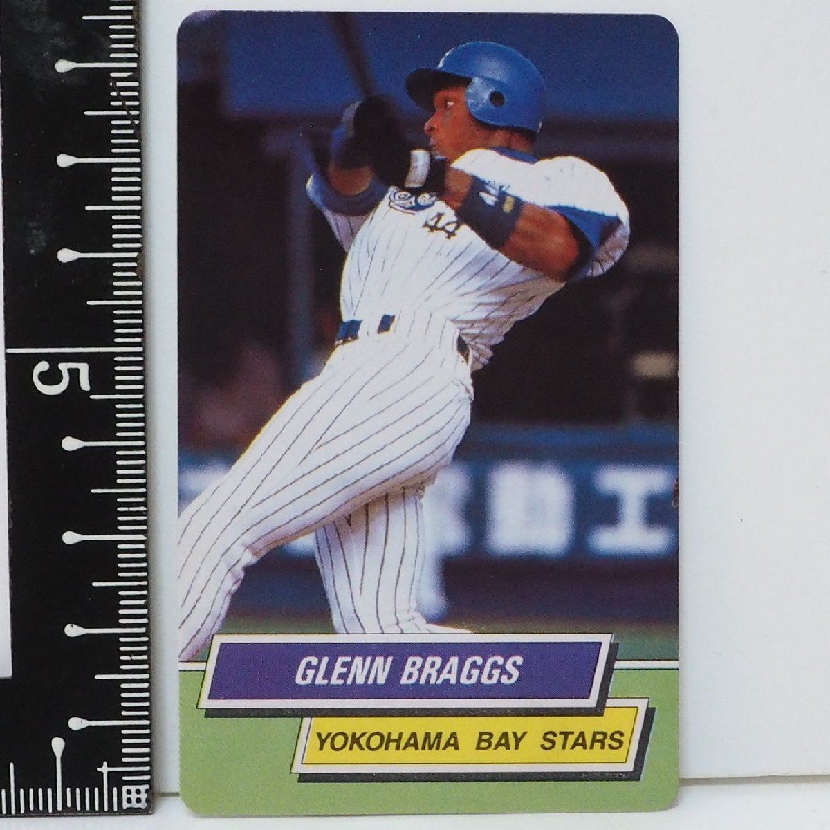 95年カルビー東京スナック プロ野球カードNo.37【G・ブラッグス 外野手 
