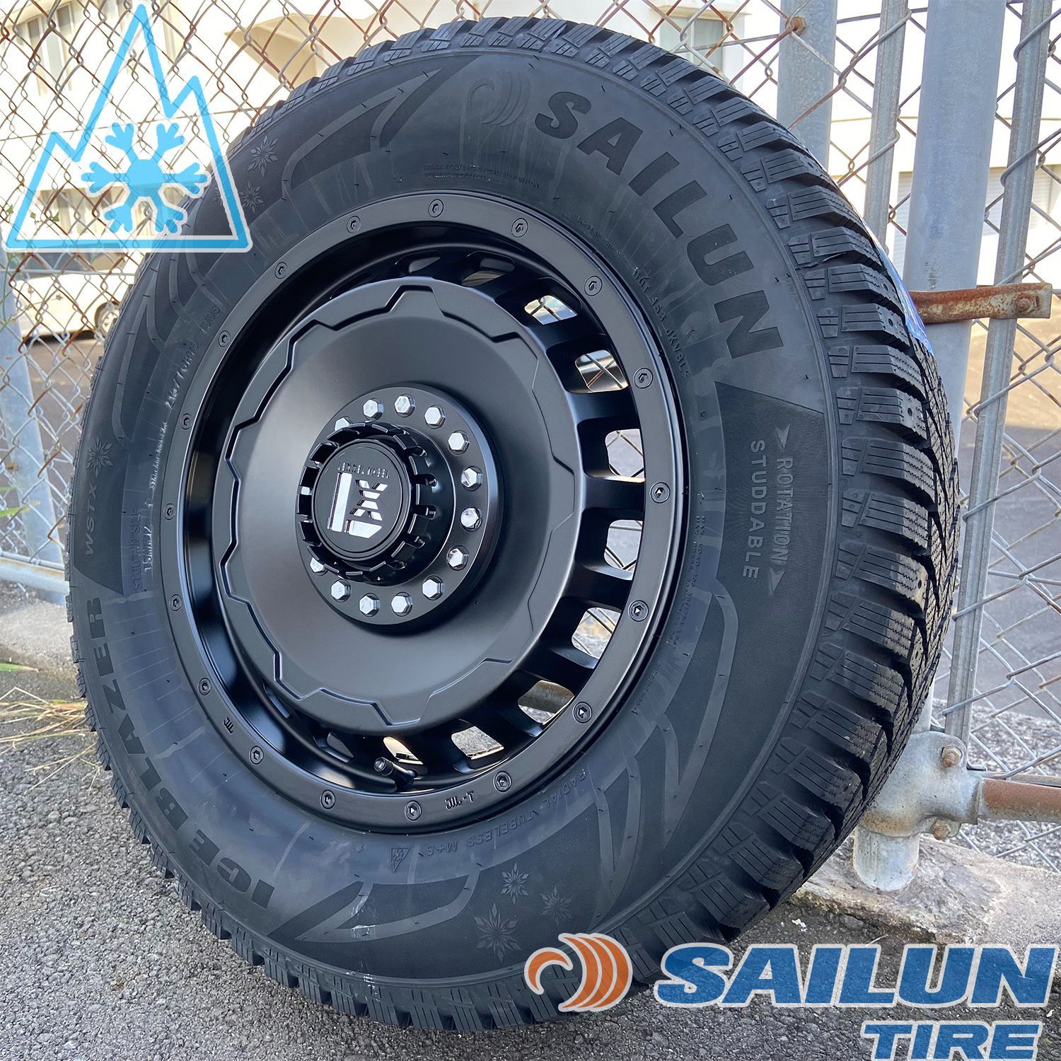 新品スタッドレスタイヤホイール4本セット 美品！RAV4 アウトランダー デリカD5 エクストレイル SAILUN ICEBLAZER WSTX  215/70R16 LEXXEL WHEEL レクセルホイール SwaGGer スワッガー - メルカリ