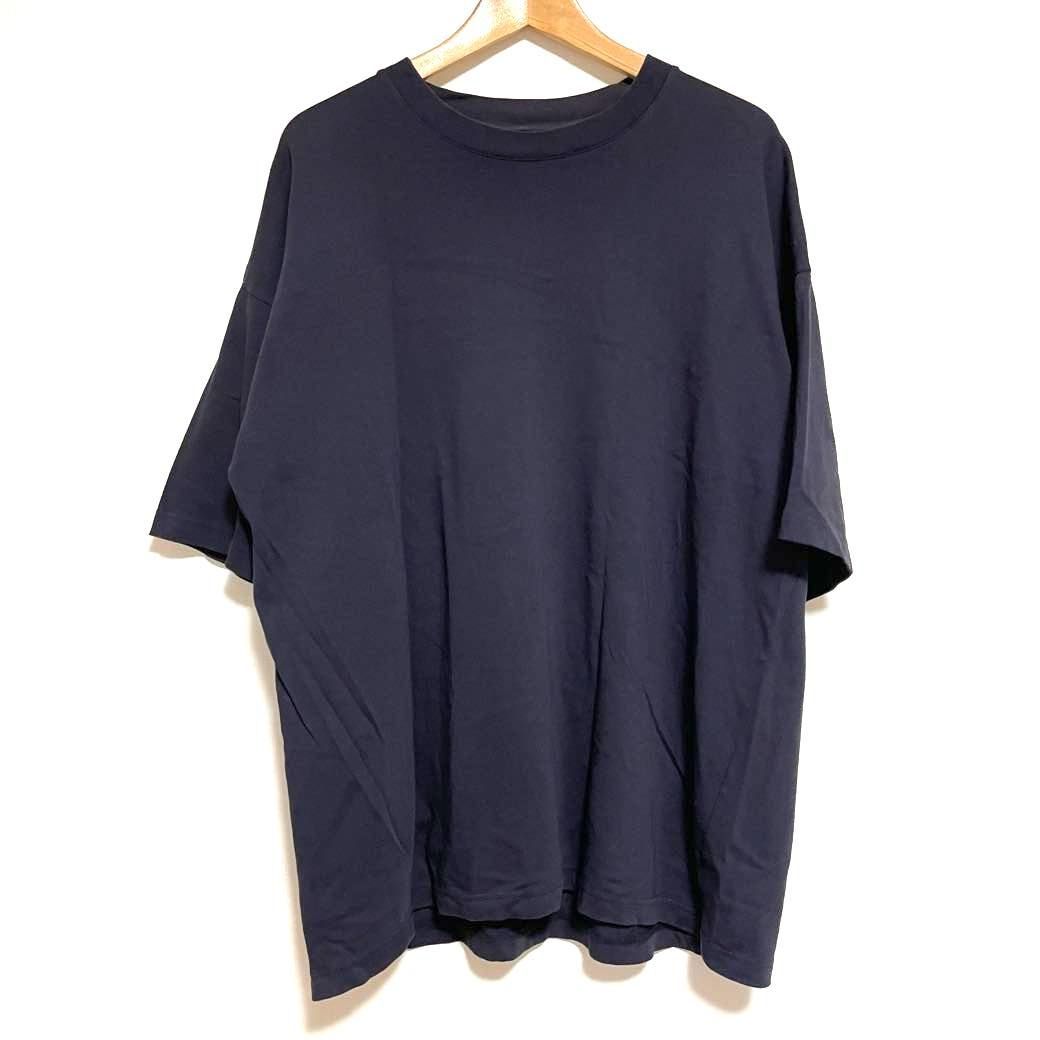 KAZUYUKI KUMAGAI SUPER LONG COTTON PLAIN STITCHES CREW NECK S S