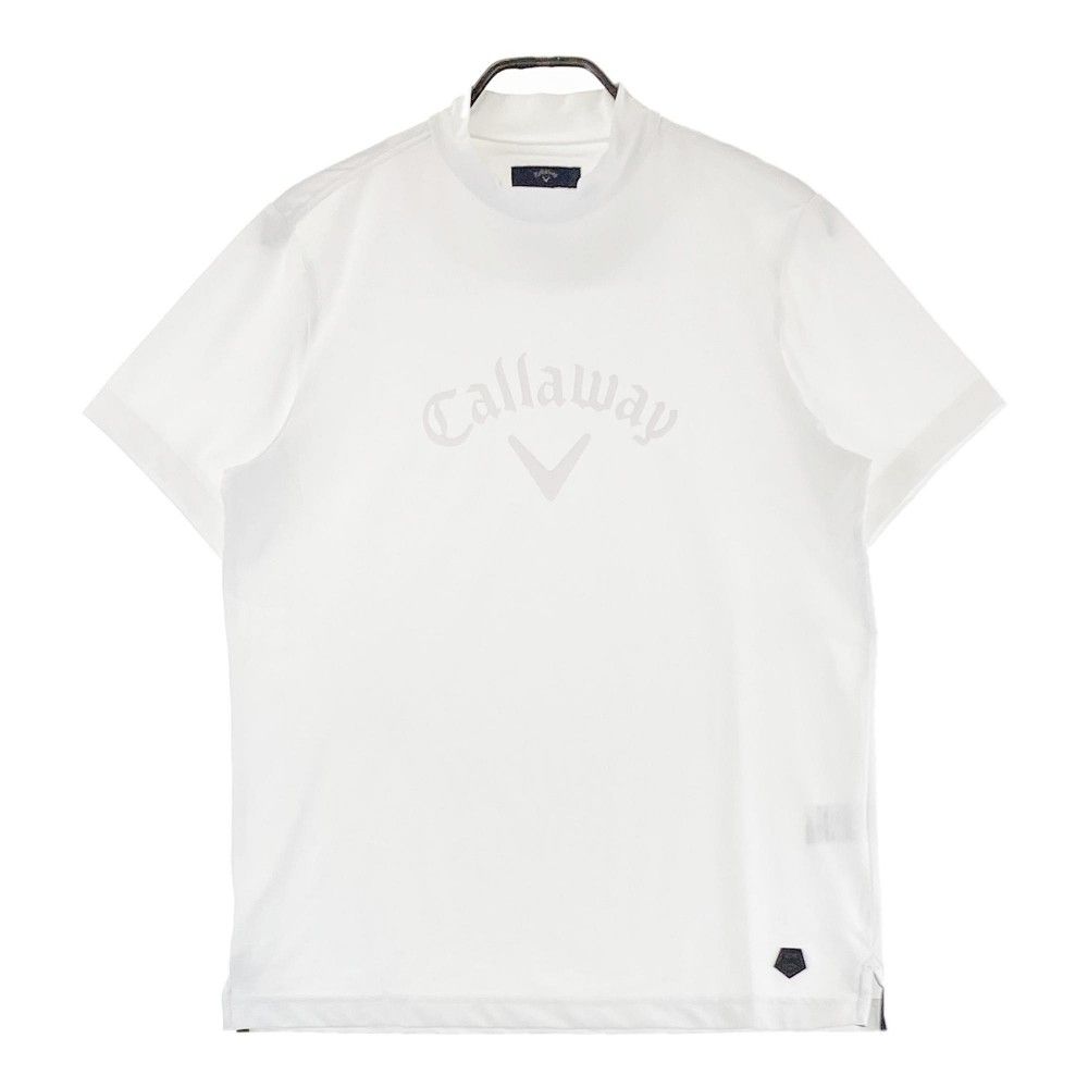 Callaway Golf キャロウェイゴルフ Ｔシャツ モックネック L 白 Callaway Golf キャロウェイゴルフ Tシャツ モックネック L 白