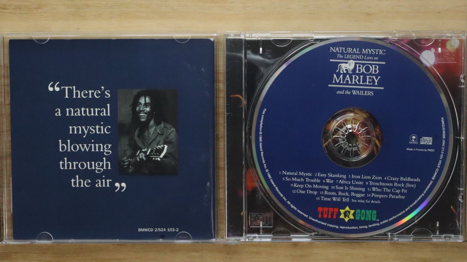 中古CD☆ボブ・マーリー/Bob Marley□ Natural Mystic: Legend Lives 