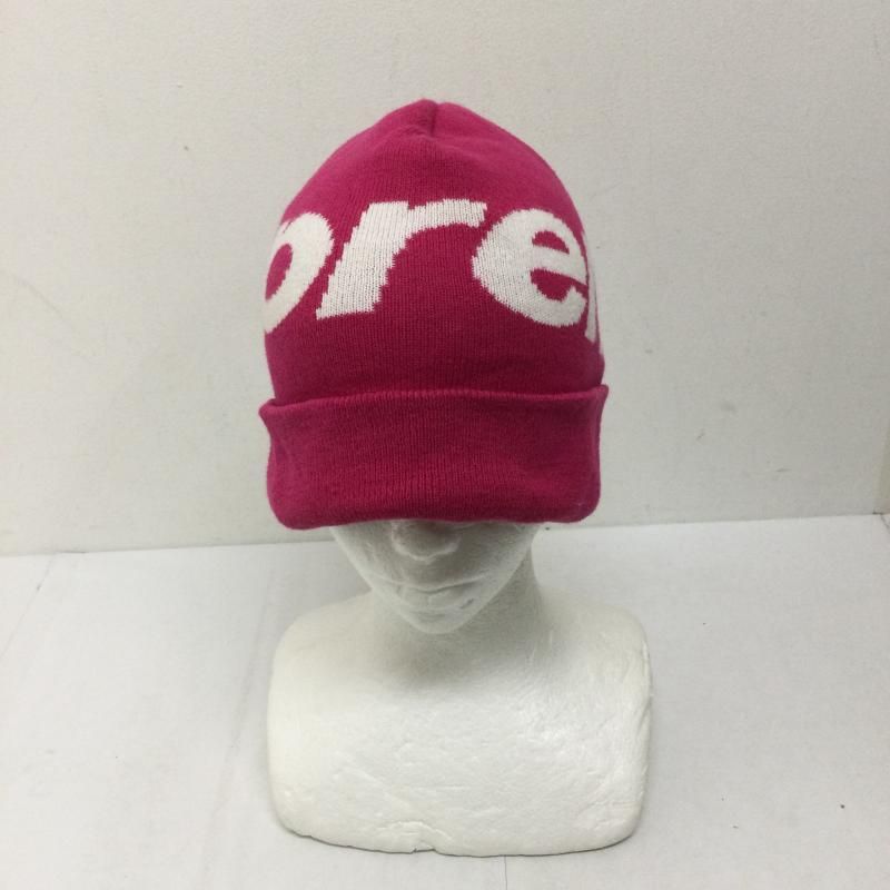 Supreme シュプリーム 帽子 ニット帽 Supreme シュプリーム Big Logo Beanie ビッグロゴビーニー ニットキャップ ピンク系