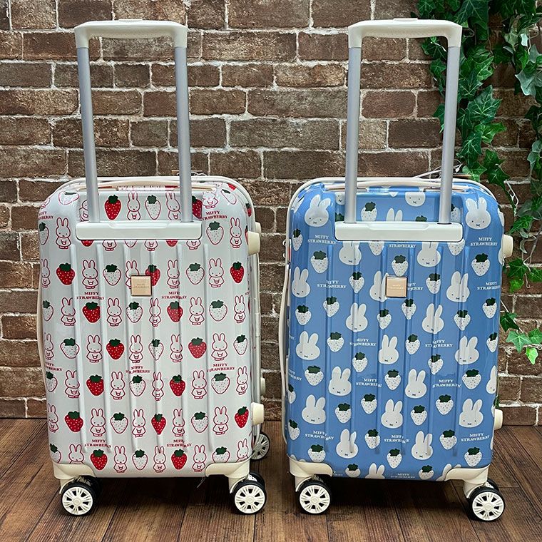 新品】ミッフィー キャリーケース Sサイズ 30L ファスナー