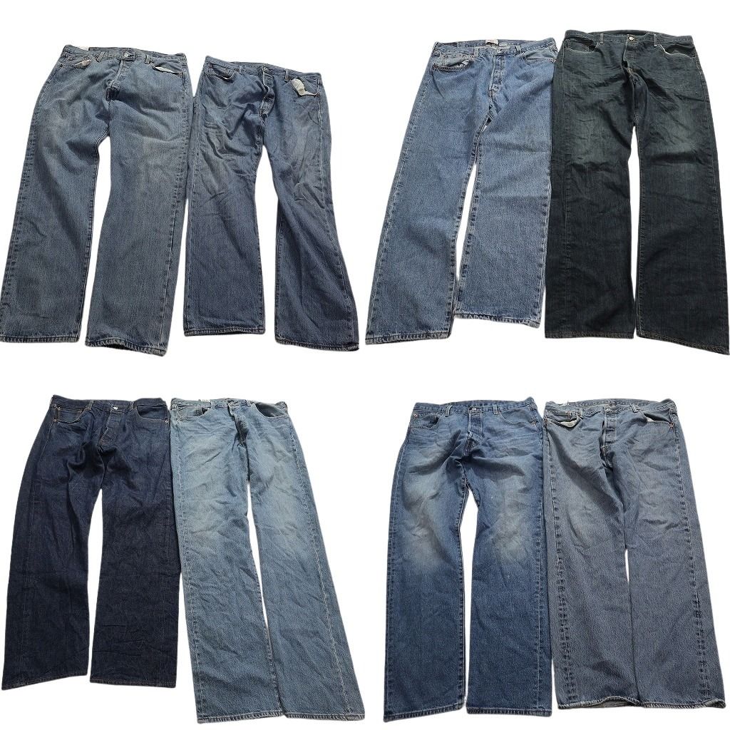 古着卸 まとめ売り リーバイス 501 デニム パンツ 8枚セット (メンズ  