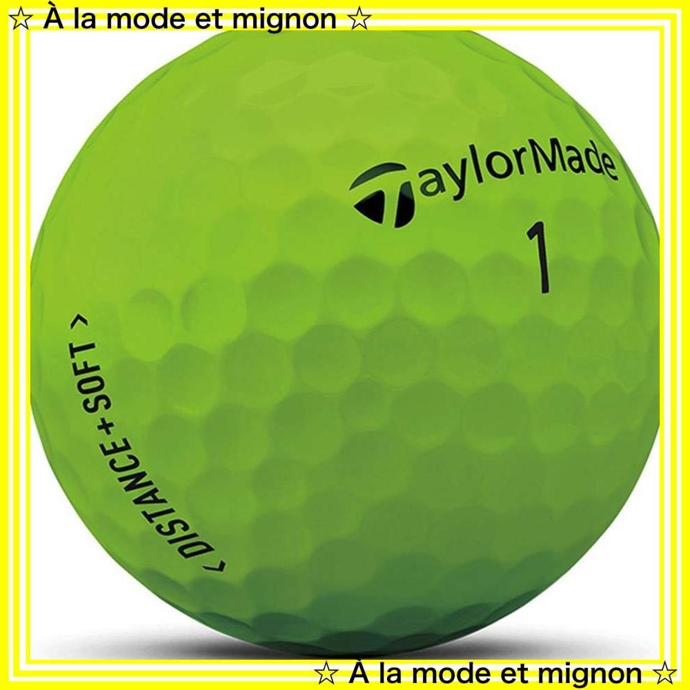 【新品未使用】テーラーメイド(TAYLOR MADE) ゴルフボール DISTANCE DISTANCE+SOFT 12P メンズ M7174701 マルチカラー