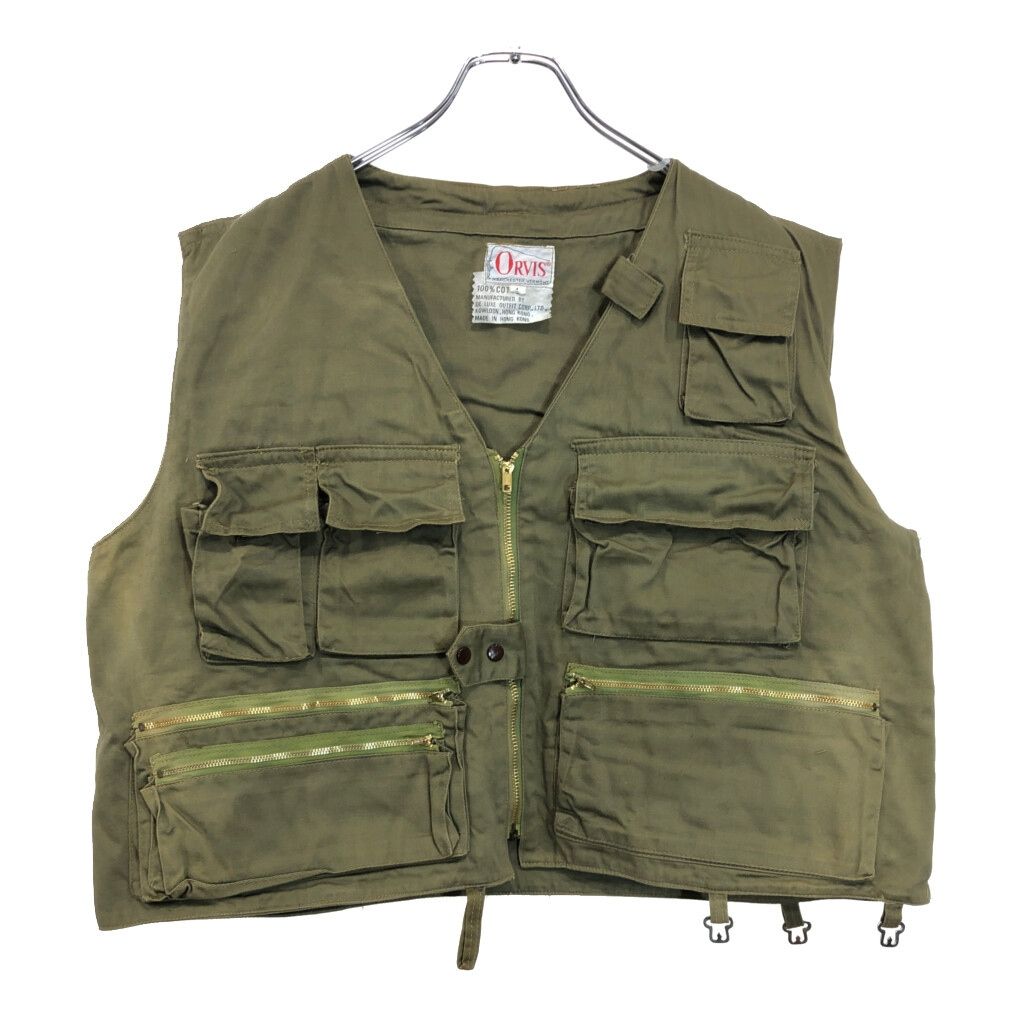 80s ORVIS フィッシング ベスト M オールド アウトドア ビンテージ 80s orvis フィッシングベスト M/オービス | 古着屋youth vintage