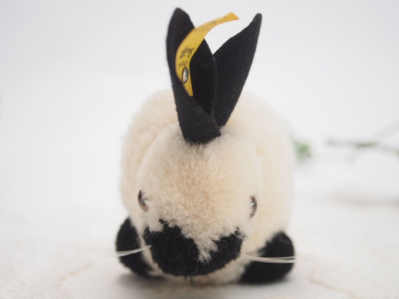 Steiff - シュタイフ★Woolen Rabbit 8cm★ぽんぽんラビット/ウサギ/兎 Steiff - シュタイフ☆Woolen Rabbit 8cm☆ぽんぽんラビット