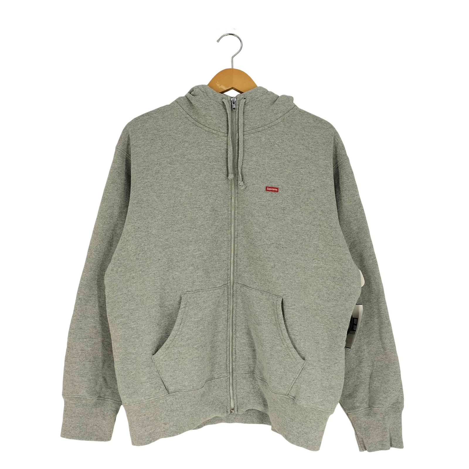 シュプリーム Supreme Small Box Facemask Zip Up Hooded Sweatshirt スモールボックスロゴ フェイスマスク ジップアップ フーデッド スウェットシャツ メンズ import S