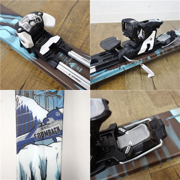 ケーツー K2 COOMBACK 188cm ビンディング Black Diamond O2 オーツー テレマーク スキー アウトドア ケーツー K2 COOMBACK 188cm ビンディング Black Diamond O2