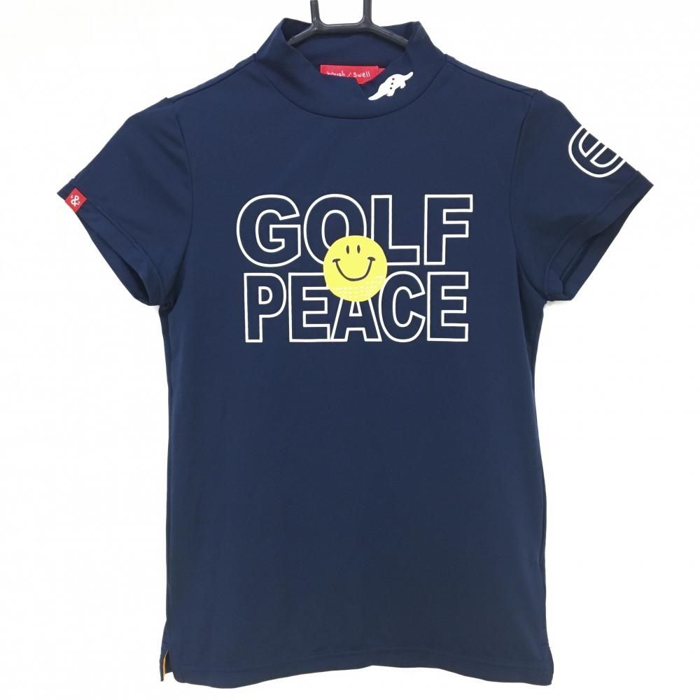 ラフ＆スウェル　ゴルフ　ビッグロゴ　ネイビー　Ｍサイズ　新品未使用 ラフ＆スウェルゴルフビッグロゴネイビーMサイズ新品未使用