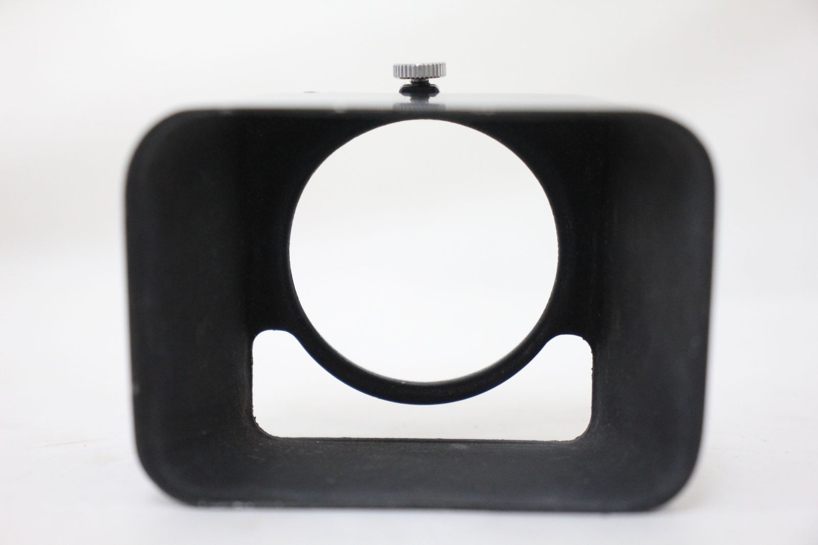 返品保証 元 き ライカ Leica Leitz Soomp Summar用 角型メタルフード e1423