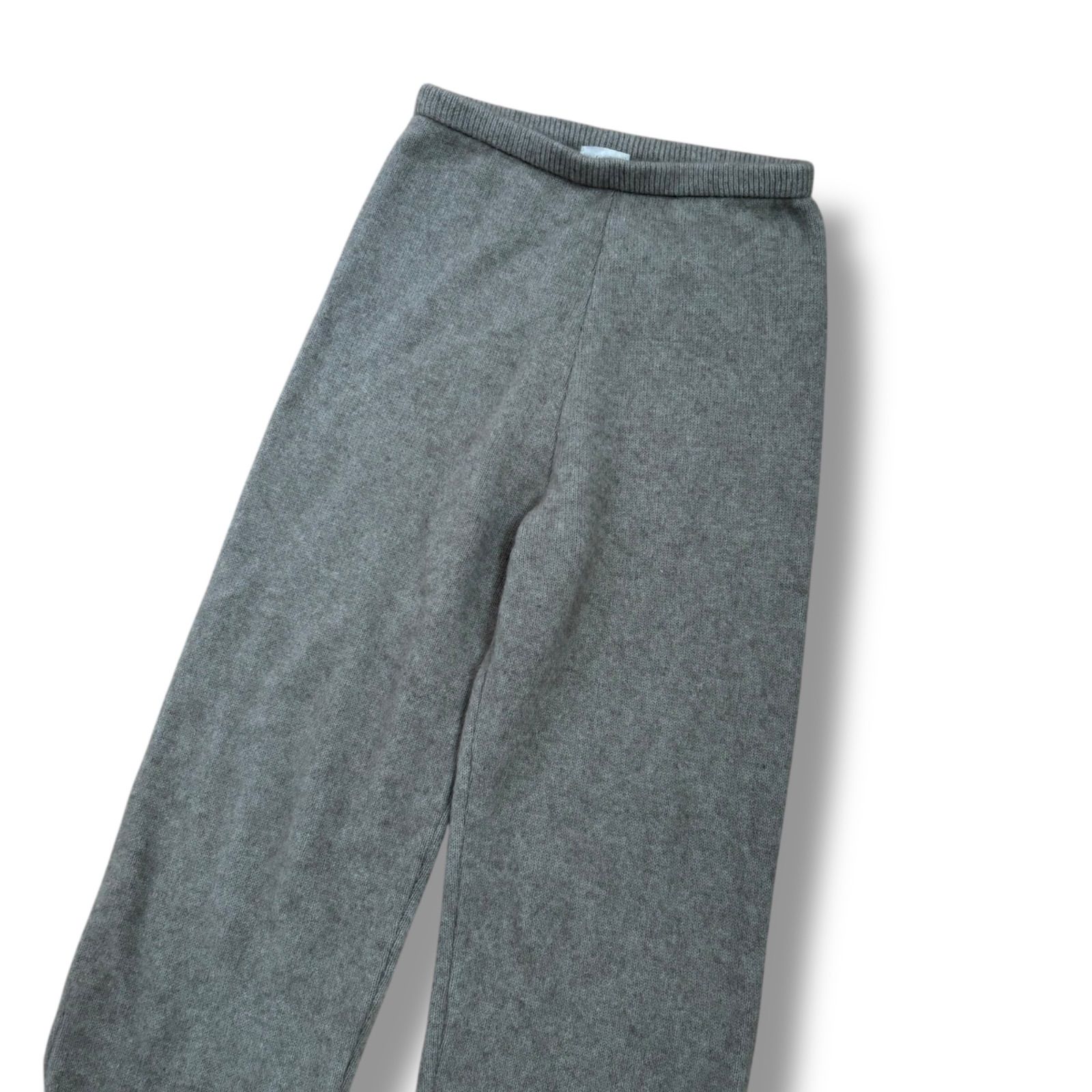 定番チャイニーズラクーンニットパンツ