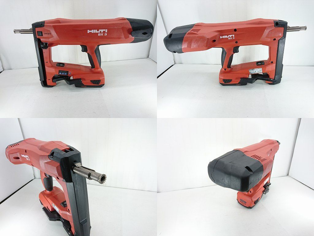 s24t-0386n【中古】HILTI ヒルティ BX 3-ME バッテリー式 釘打ち機 バッテリー2個 充電器  ケース付|mercariメルカリ官方指定廠商|Bibian比比昂代買代購