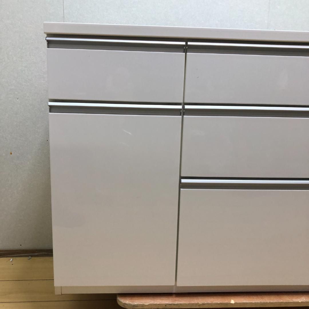 美品 ニトリ レンジボード キッチンカウンター qc passed 120cm 