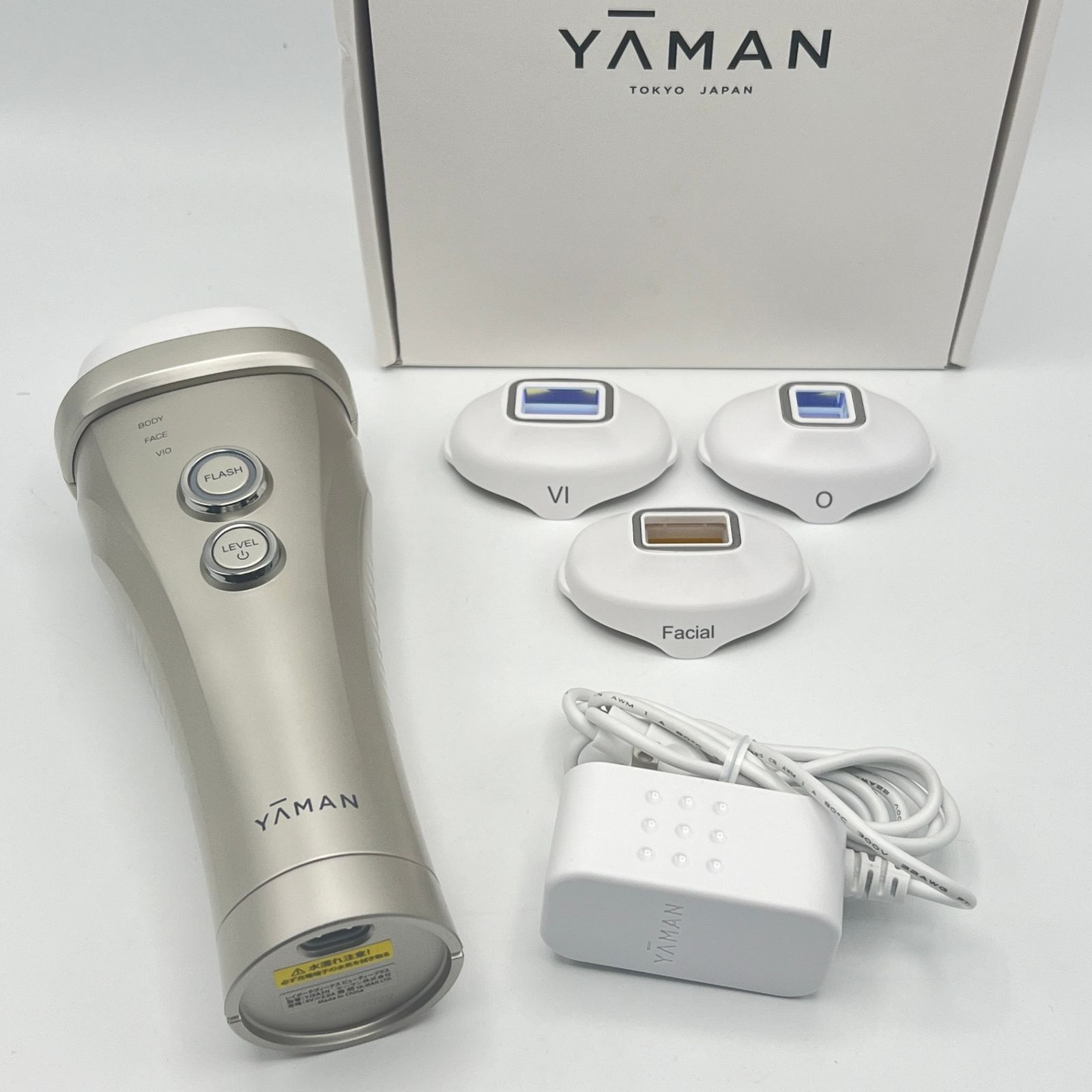 【美品】ヤーマン レイボーテ ヴィーナス ビューティープラス YJEA3N シャンパンゴールド 脱毛器 家庭用光美容器 本体