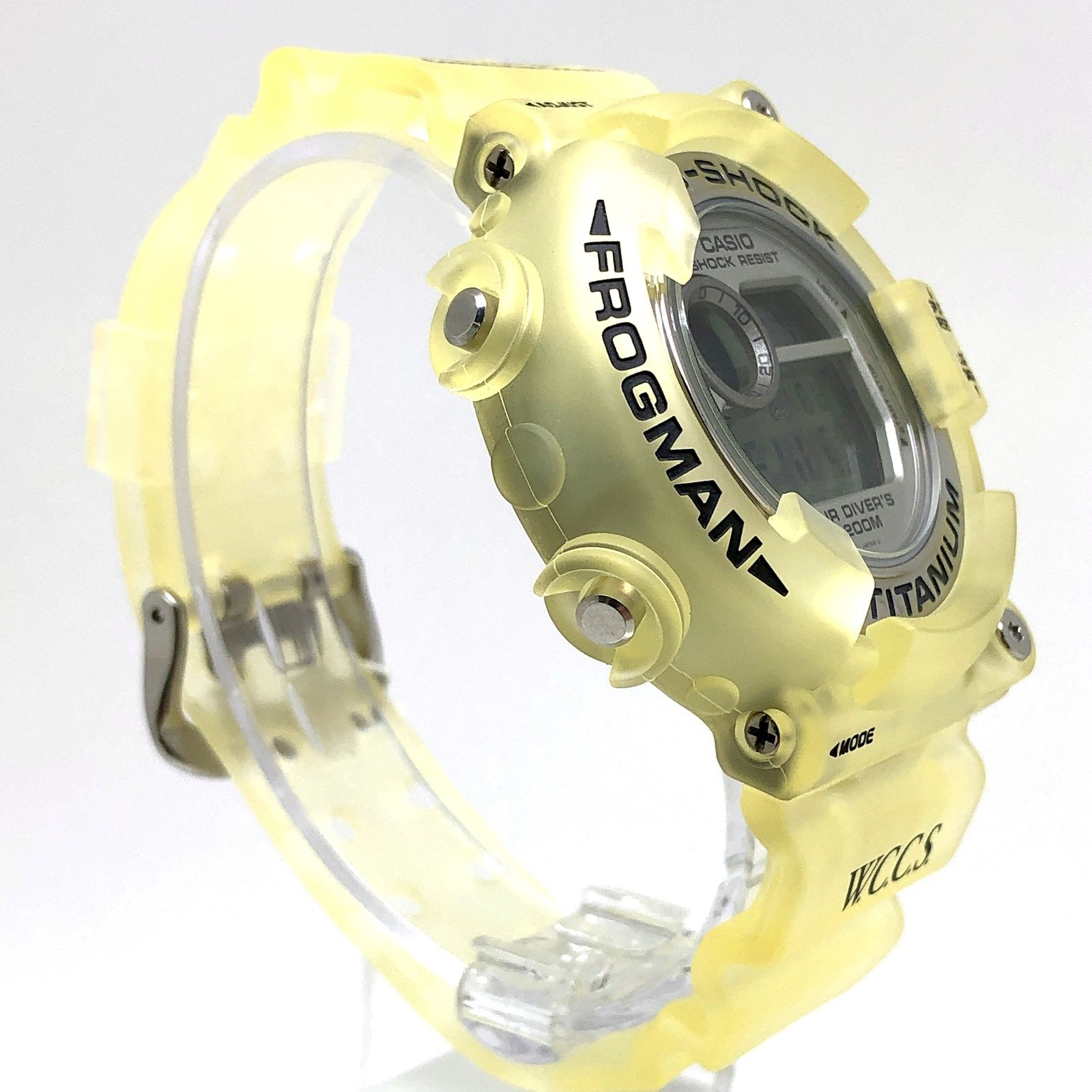G-SHOCK ジーショック DW-8201WC-8T FROGMAN WCCS フロッグマン チタン