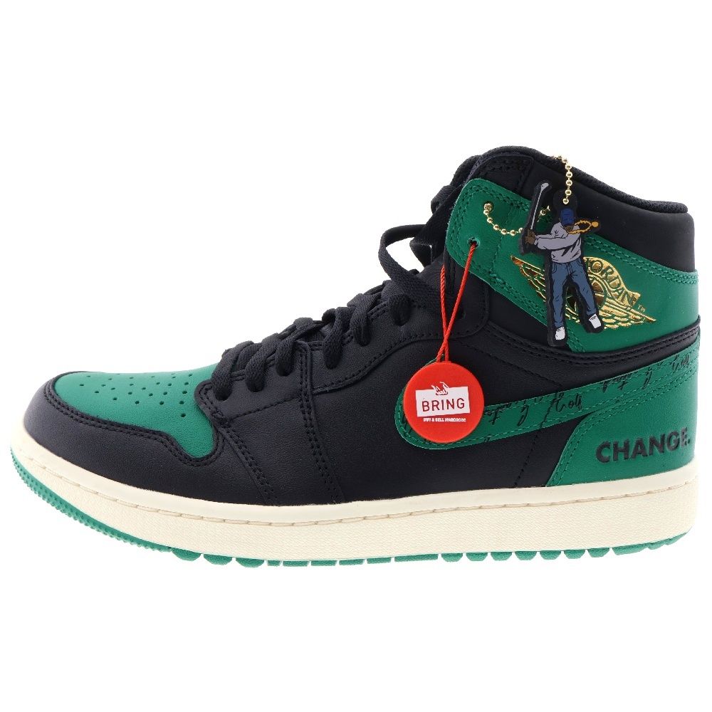 NIKE (ナイキ) ×Eastside Golf AIR JORDAN 1 HIGH GOLF Black/Malachite/1961 FJ0849-001 イーストサイドゴルフ エアジョーダン1 ゴルフ ハイ ハイカットスニーカー