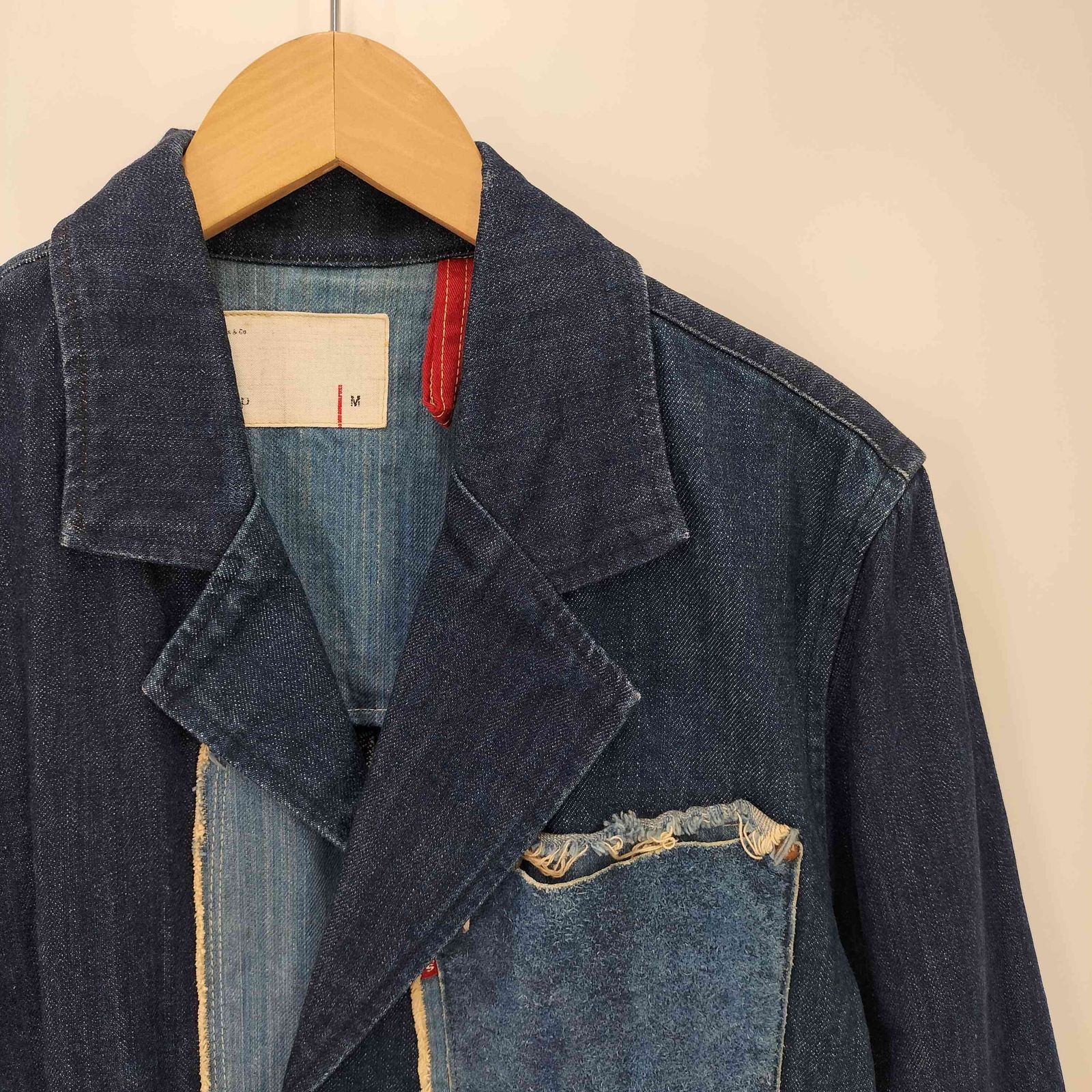リーバイス Levis 00S REDLOOP リメイク加工 継ぎ接ぎ デニム