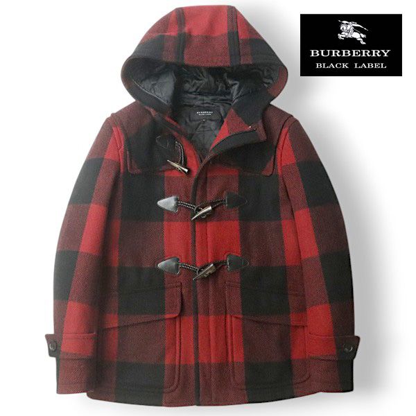 極美品 BURBERRY BLACK LABEL バーバリーブラックレーベル 中綿入り