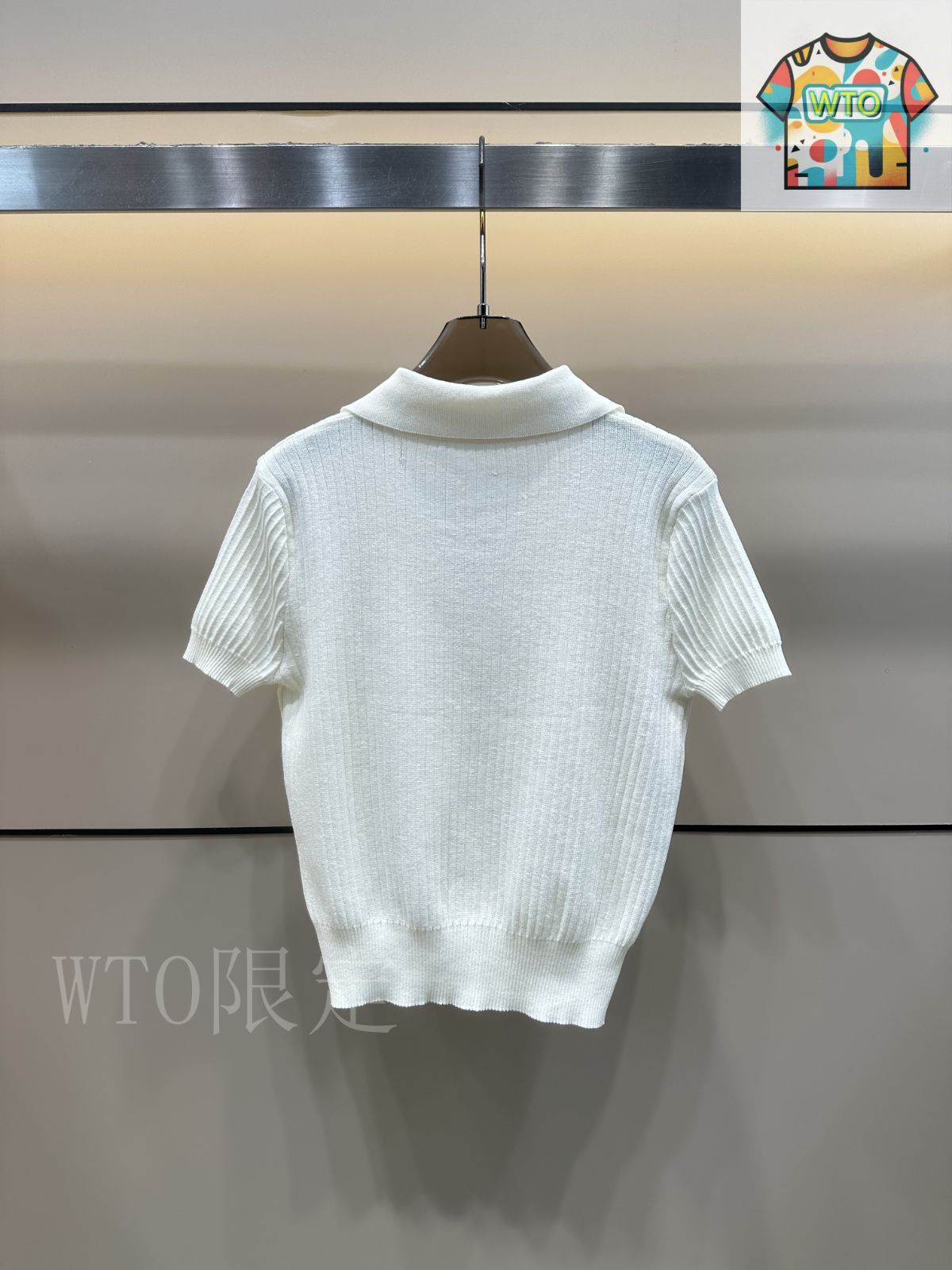 MIUMIU♡ストライプニットTシャツ♡38 Miu Miu ストライプ Tシャツ | ブラウン | FARFETCH JP
