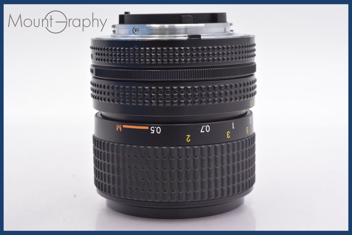 上 ニコン Nikon Zoom-NIKKOR 35-70mm F3.5-4.8 前後キャップ-レンズフィルター付 完動 同梱可 mj4926