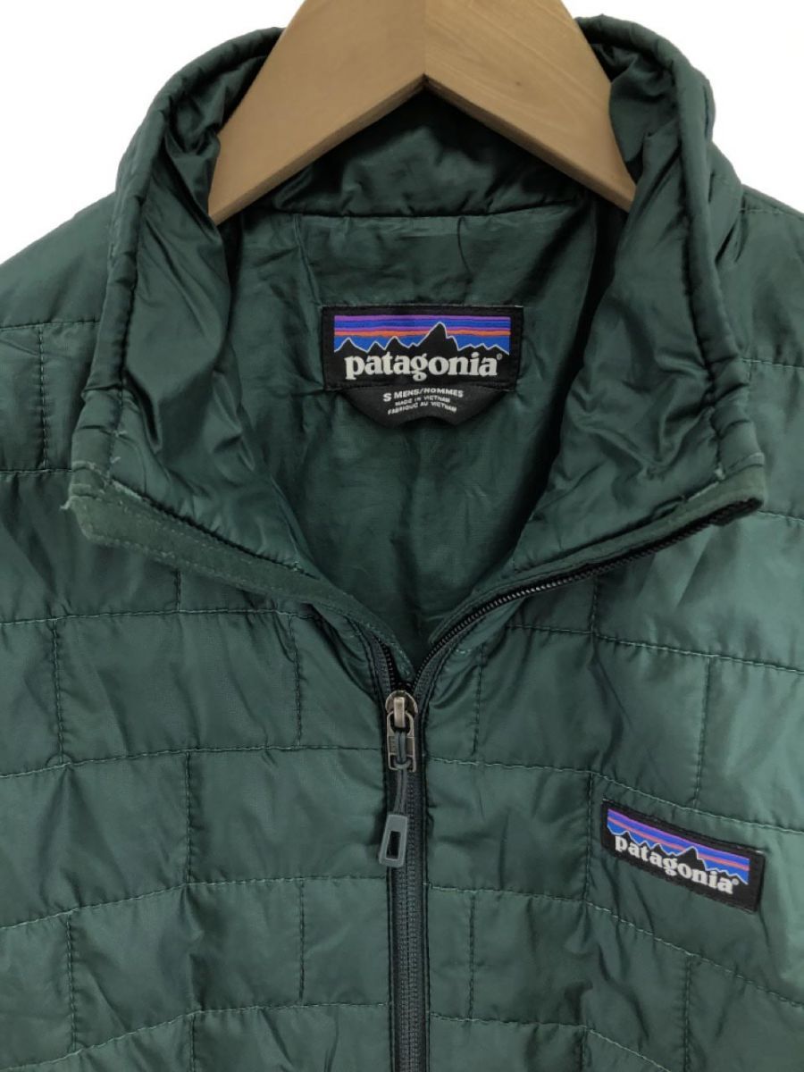 Patagonia パタゴニア 中綿 ジャケット sizeS/グリーン ◇□◎メンズ 