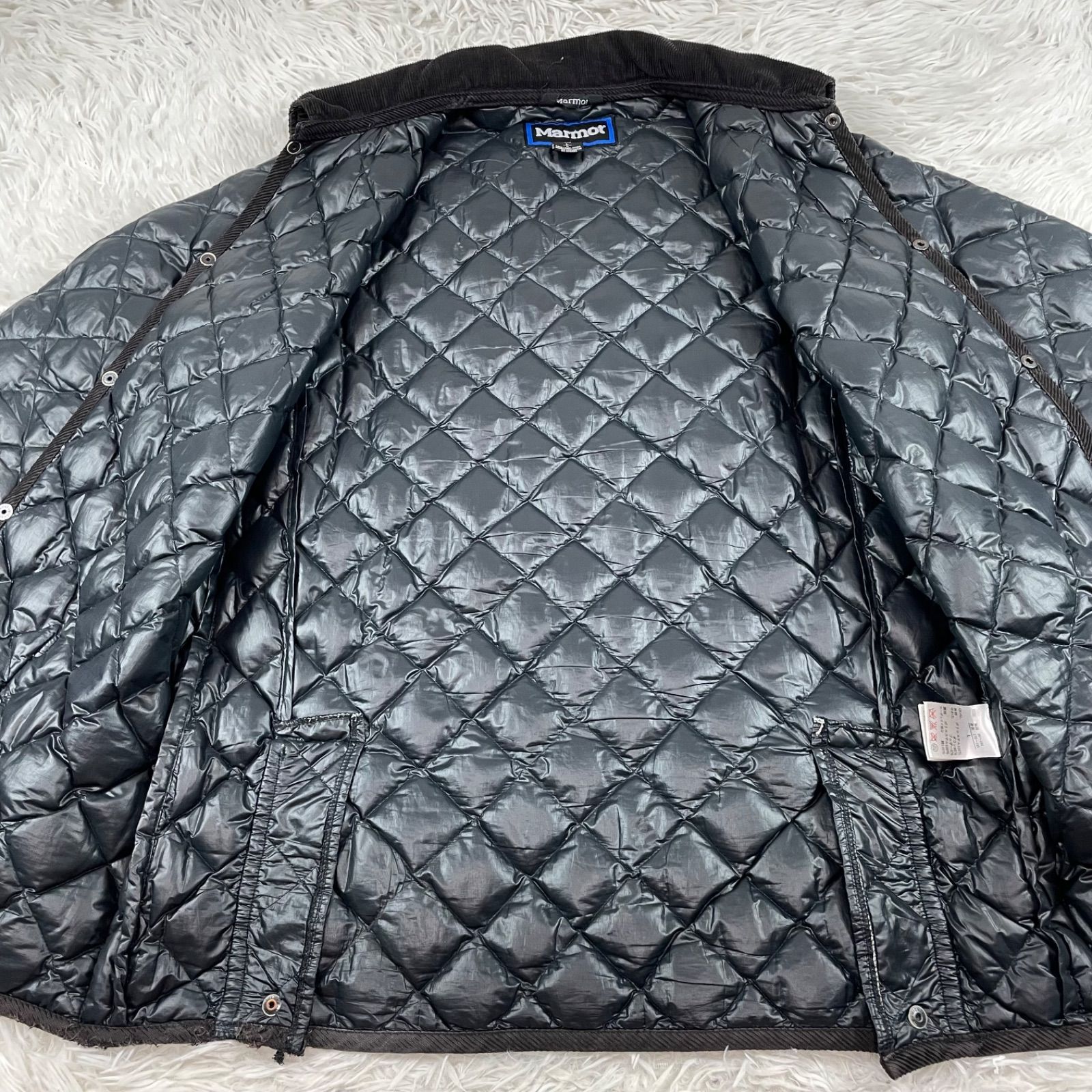 Marmot マーモット キルティングダウンジャケット 保湿性抜群 L 