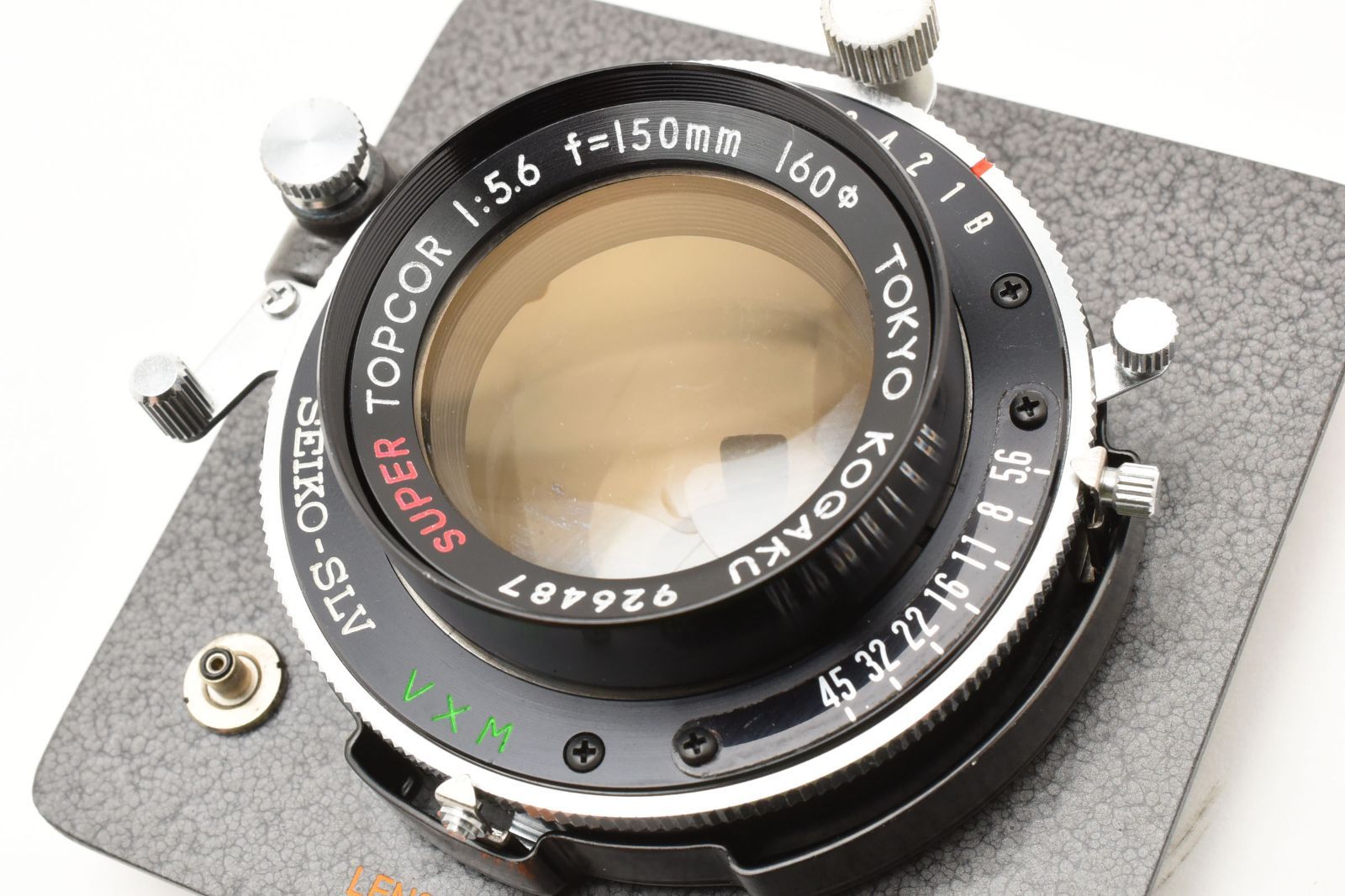 超美品】Tokyo Kogaku Super Topcor 150mm F5.6 SLV Horseman ☆希少