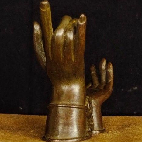 銅細工 仏手蓮華 置物 具 香道具 装飾品 工芸品 美術品 - メルカリ