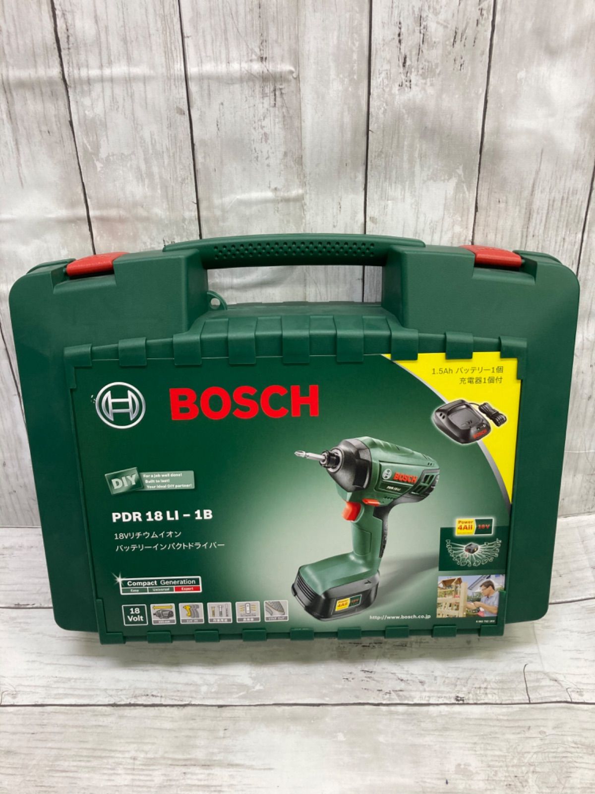 ボッシュ(BOSCH)18V コードレスインパクトドライバーPDR18LI-1B - メルカリ