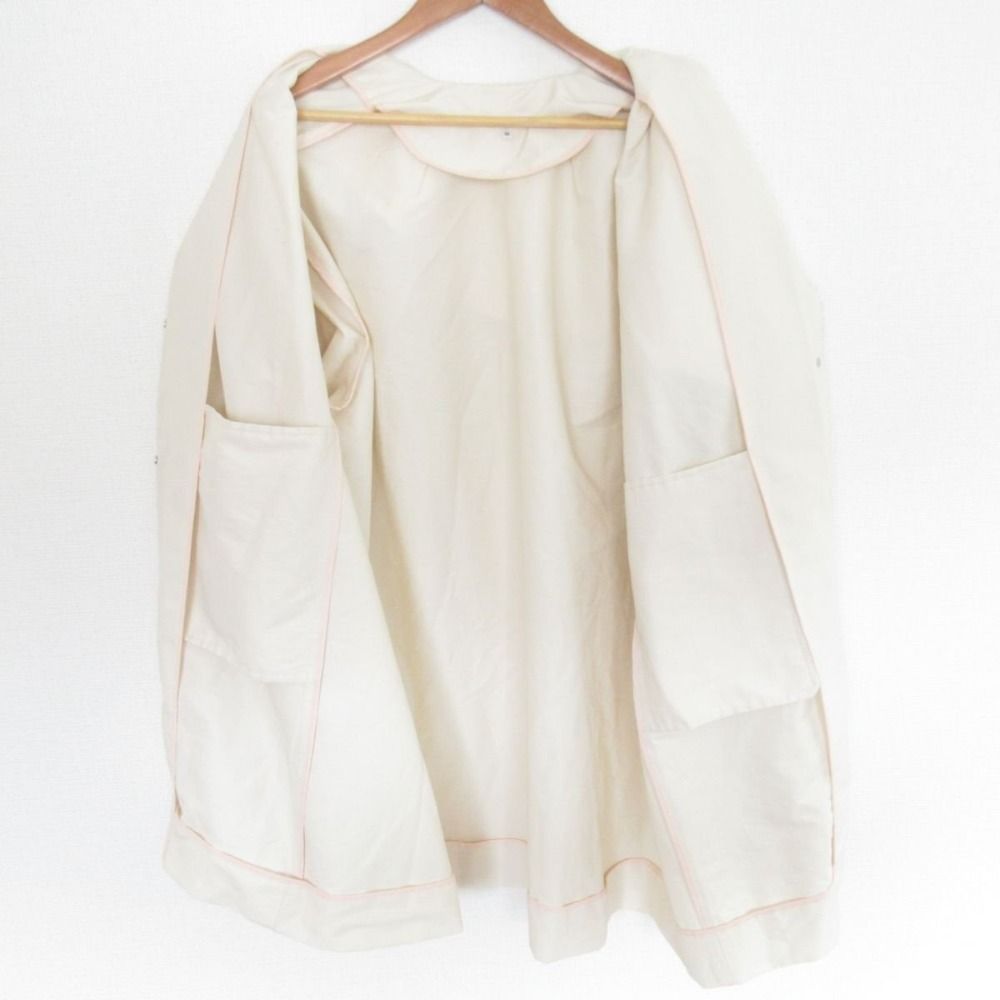 良品 22SS yori ヨリ サイドフレアカラーコート YR2225-001SP サイズ38  