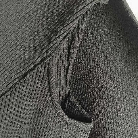 HEVE へイヴ ペタルニット チャコールグレー F □○ Heve