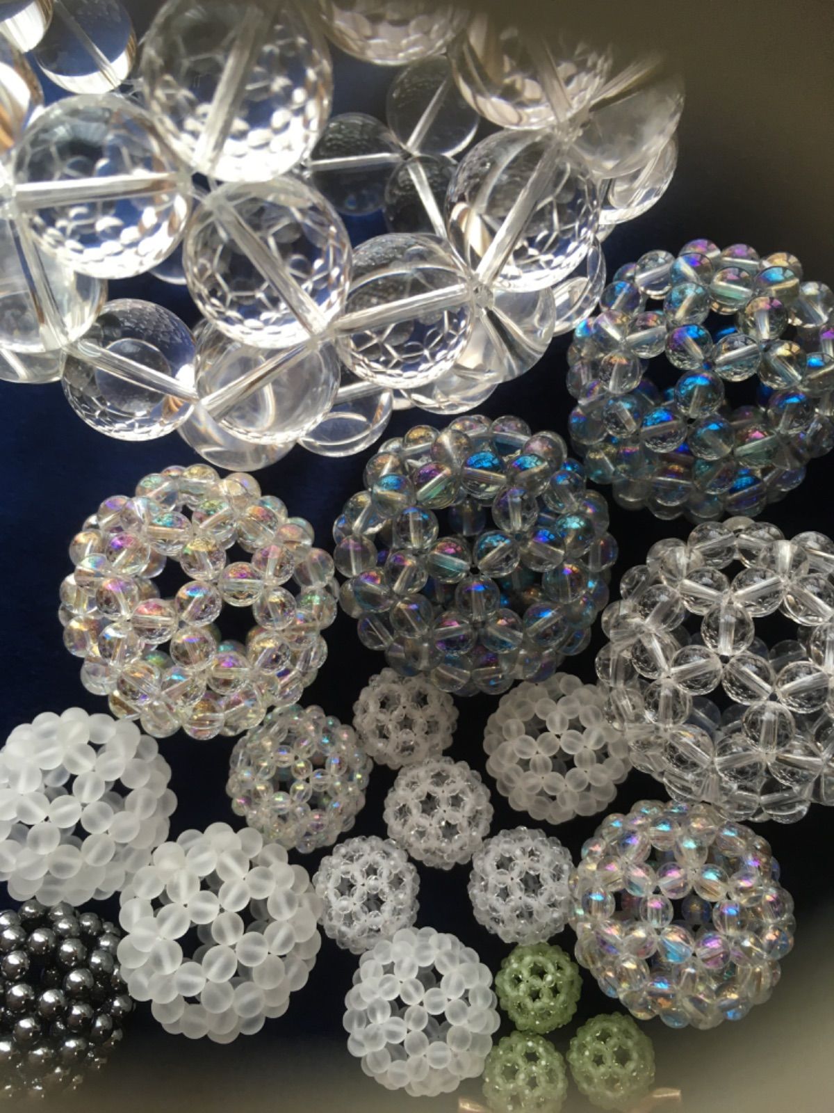 フラーレン 水晶AAA 直径4cm 寺澤貴子さんショップの天然石です！