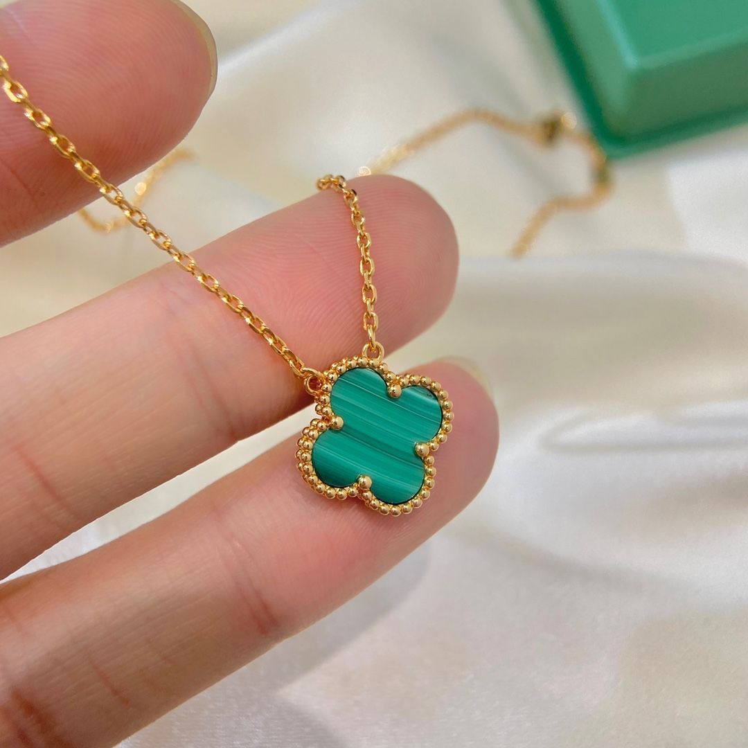 【本店】Gift人気♡VanCleef マラカイト/一生物ペンダント Van Cleef&Arpels】ペルレ クルール ペンダント マラカイト (Van