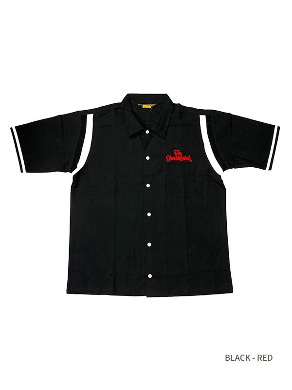 テンダーロイン　ボーリングシャツ　刺繍ロゴ　半袖シャツ テンダーロイン ボーリングシャツ 刺繍ロゴ 半袖シャツ テンダーロイン