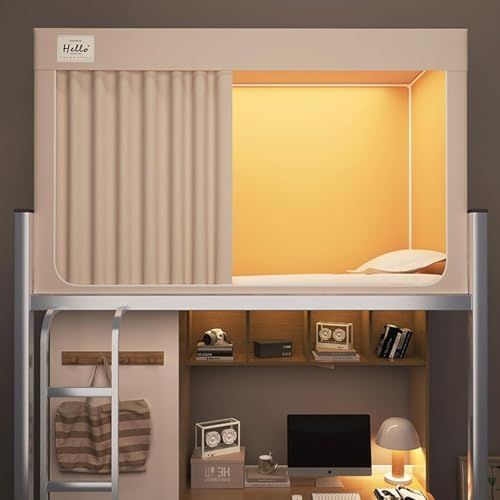 蚊帳シングル 三開け 二段ベッド用90 190 110cmモスキートネット テント ベッドテント 学生寮 プライバシーテント プライベート 遮光 通気性 防塵 蚊虫対策 グレー