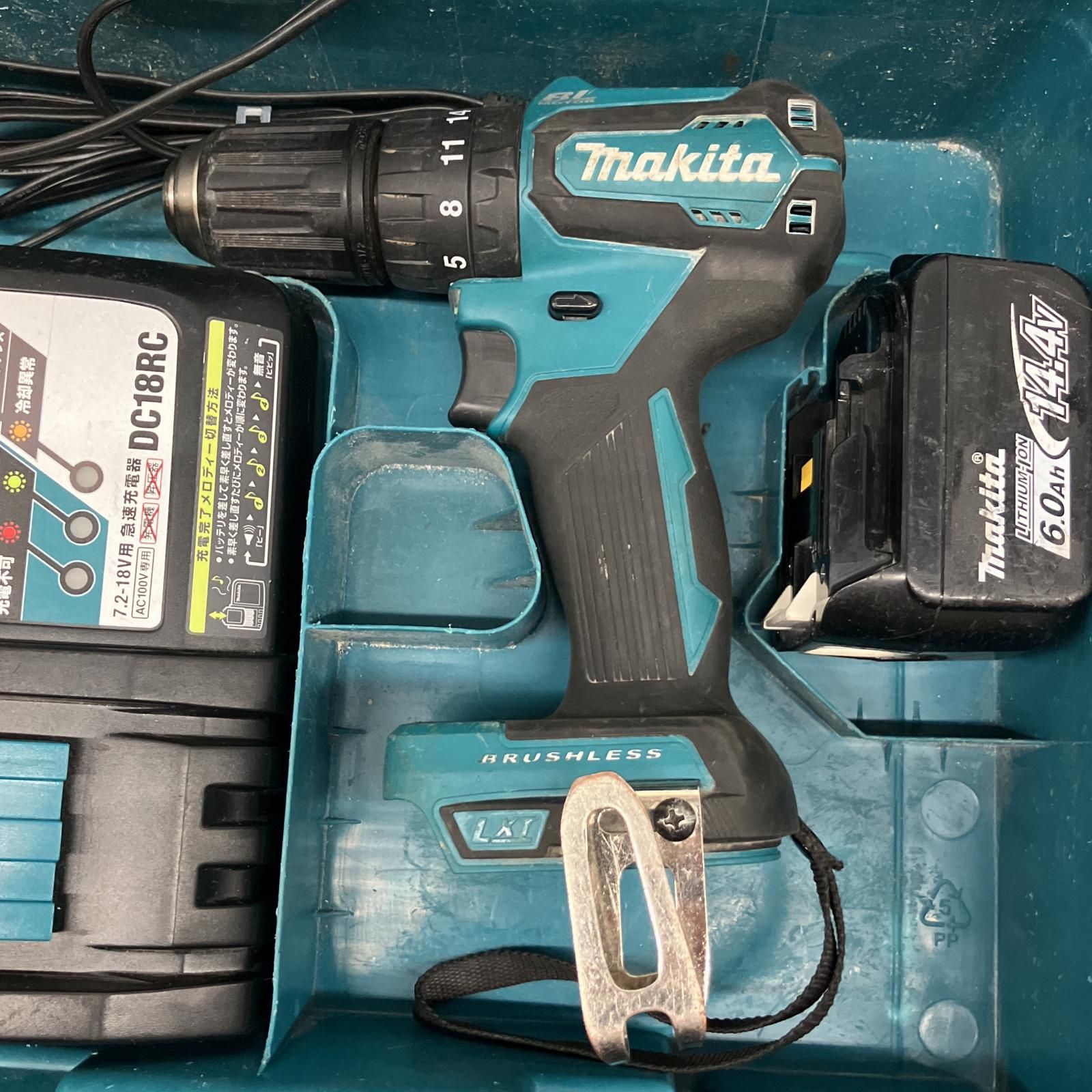△△MAKITA マキタ 充電式震動ドライバドリル 14.4v バッテリー1