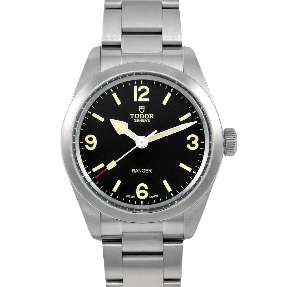 チューダー TUDOR M79950-0001 レンジャー ランダム番 腕時計 ブラック文字盤 SS 自動巻き メンズ【中古】