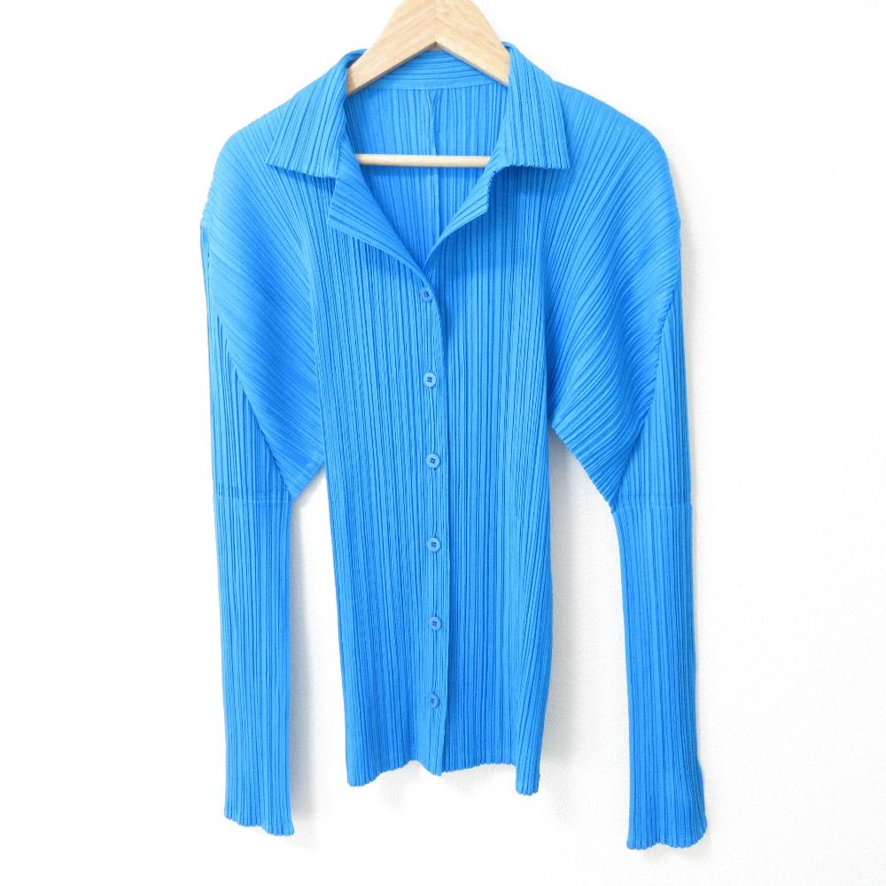 PLEATS PLEASE ISSEY MIYAKE ロングシャツ PLEATS PLEASE ISSEY MIYAKE